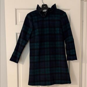Tuckernuck Black and Blue Plaid Dress